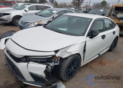 2022 Honda Civic Sport z USA, uszkodzony, nr VIN 2HGFE2F53NH579533